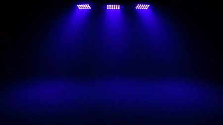 Цветной прожектор освещение снизу вверх