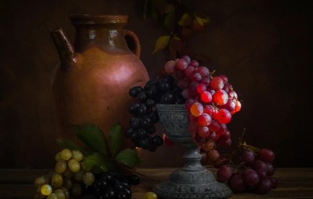 Лучано натюрморт виноград