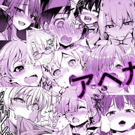 Аниме фон ахегао