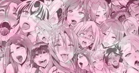 Ахегао манга