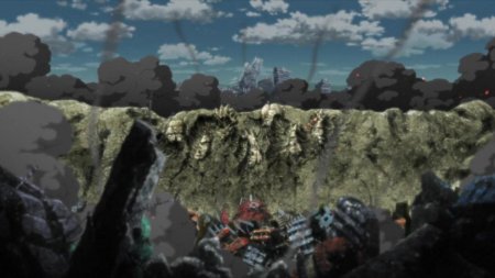 Наруто разрушенная Коноха