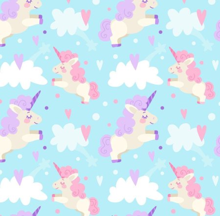 Фон с единорогами