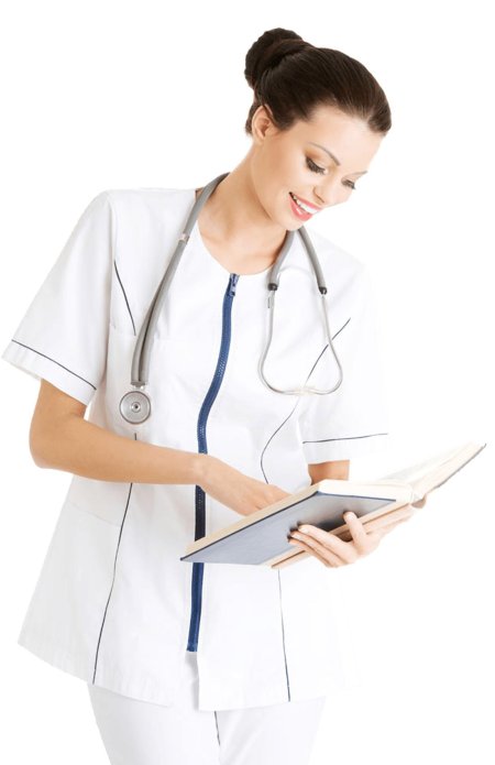 Девушка медик