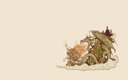 Дракон Минимализм