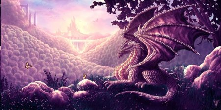 Красивый дракон