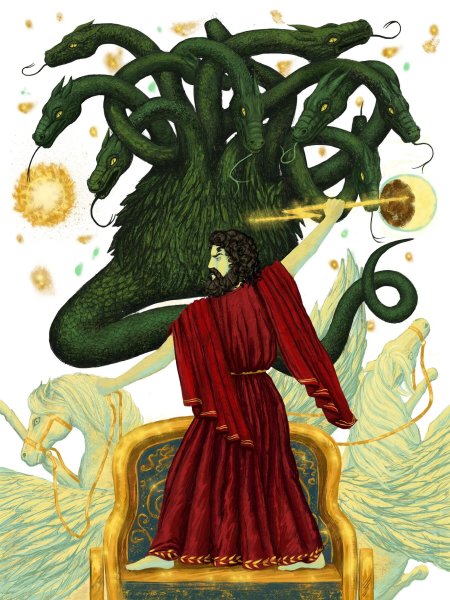 Подвиг геракла лернейская гидра