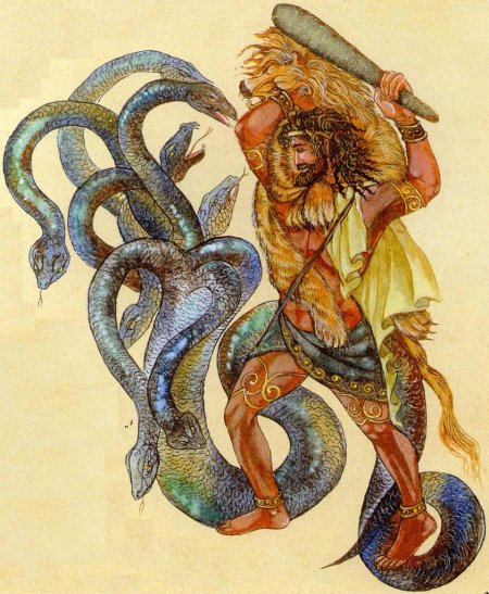 Лернейская гидра древнегреческая мифология