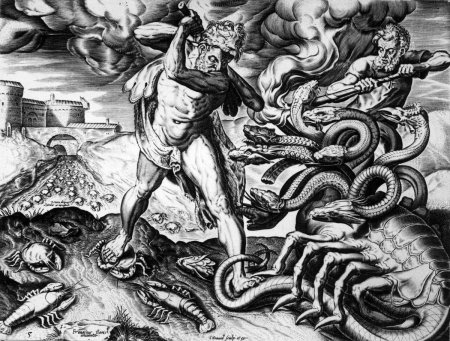 Геракл и Лернейская гидра