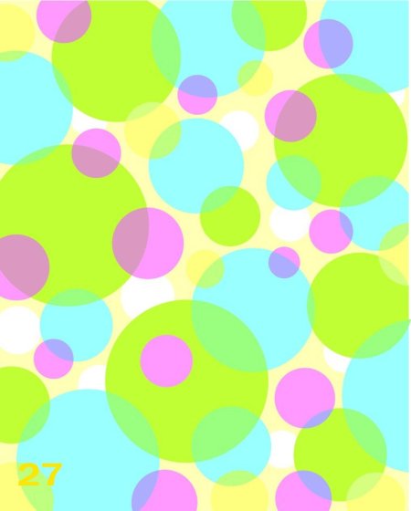 Фон кружочки