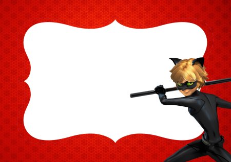 Леди баг и супер кот рамка