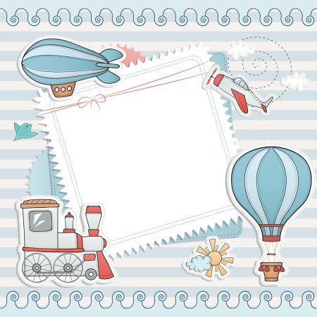 Детский фон для мальчика