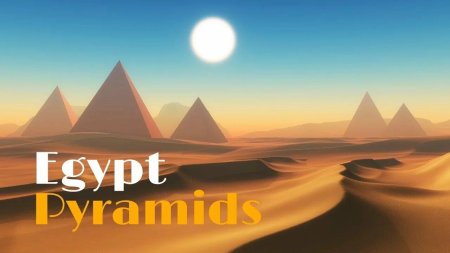 Египет Пески пирамиды Оазис