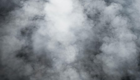Дым серый