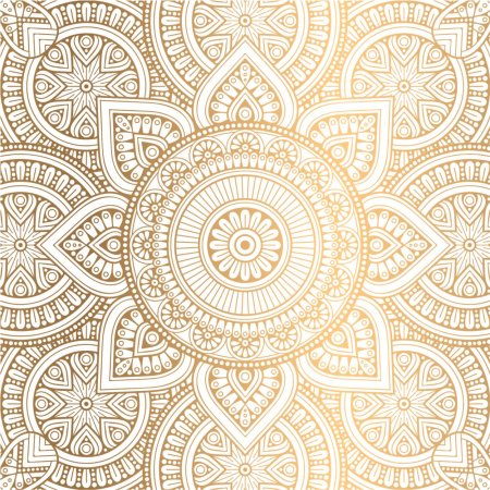 Орнамент Индия Мандала