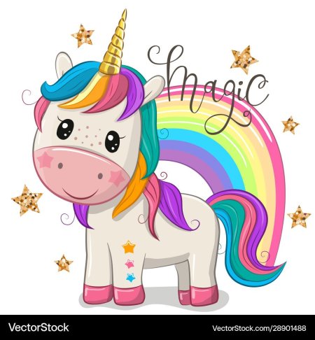 Единорожка мультяшная