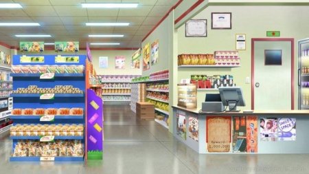 Аниме продуктовый магазин