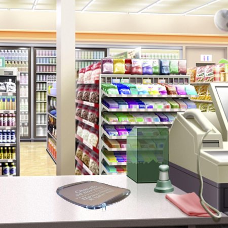 Аниме продуктовый магазин