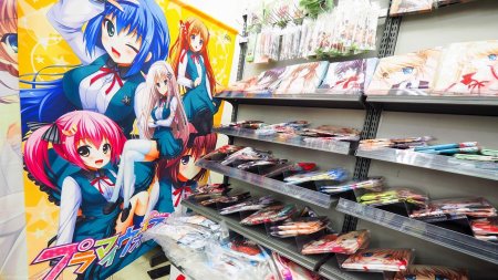 Япония Акихабара аниме-магазин