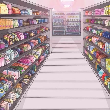 Supermarket background