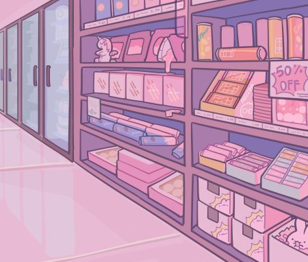 В стиле аниме