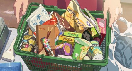 Аниме пакет с продуктами