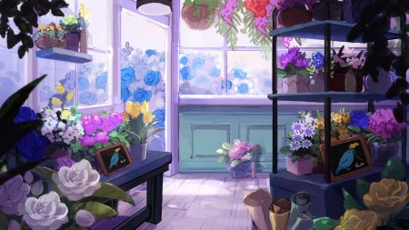 Sims цветочный магазин