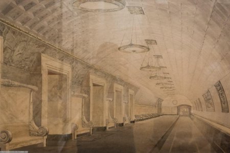 Проект станции метро Новокузнецкая