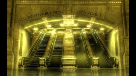 Метро 2033 эскалатор