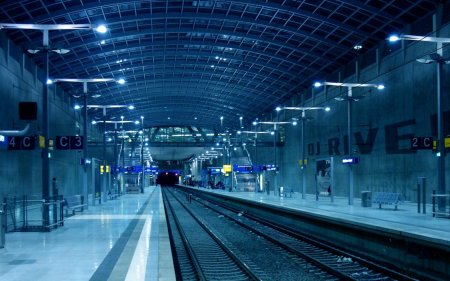 Современный вокзал