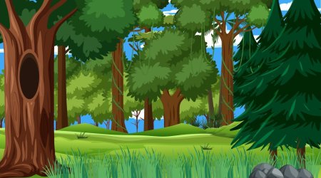 Как на сцене изобразить лес