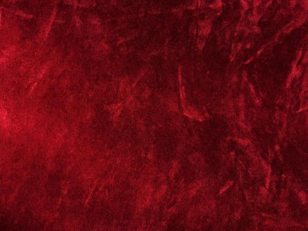Красный велюр