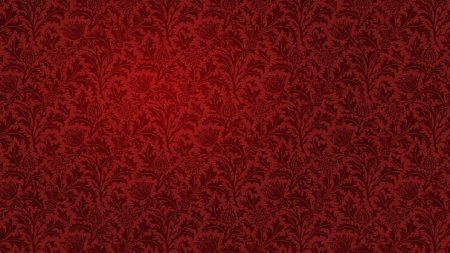 Красный фон с узорами