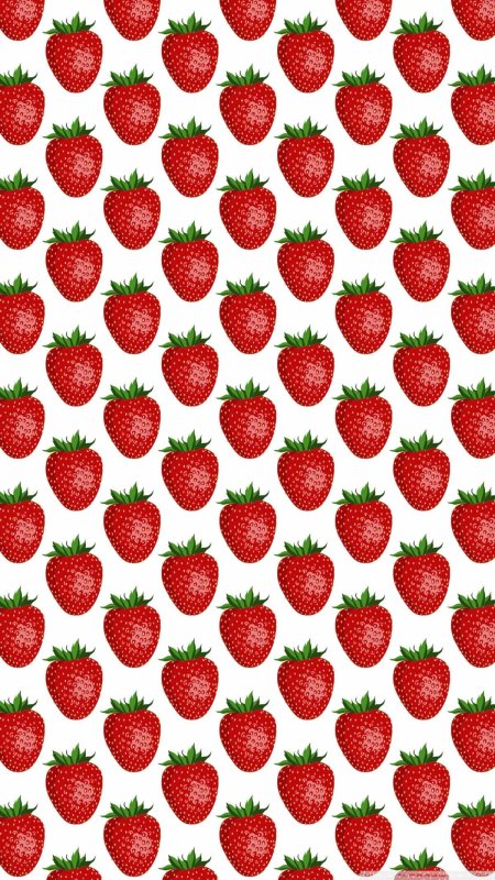 Фон клубника