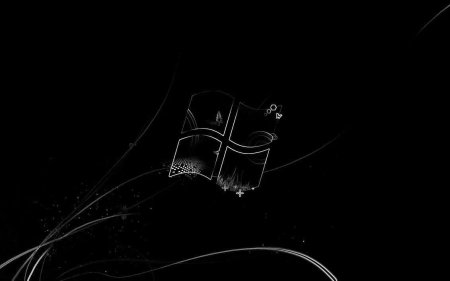 Черные обои