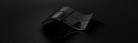 Windows черный