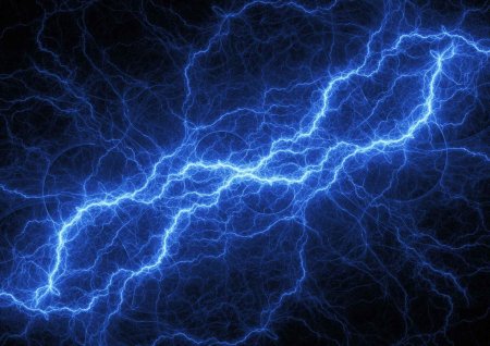 Текстура молнии