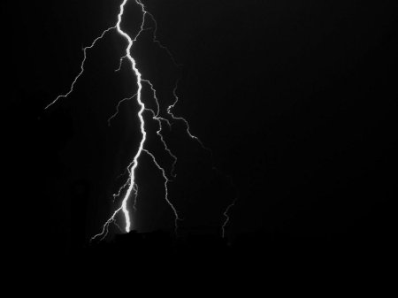 Красивая молния