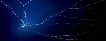 Синие молнии
