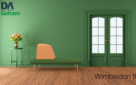 Пустая комната с зелеными стенами