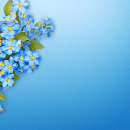 Незабудки фон