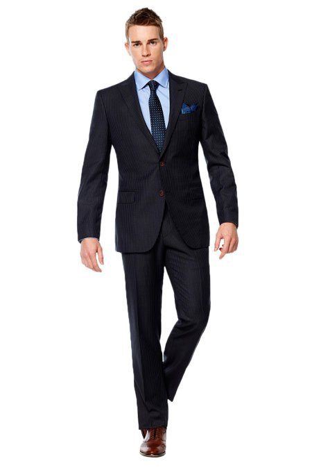 Мужской костюм в полный рост