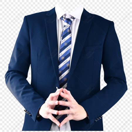 Мужчина в деловом костюме в полный рост