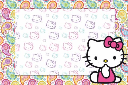 Фон китти хелло