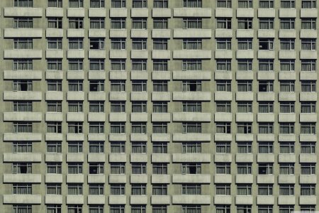 Панельный многоэтажный дом