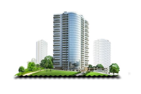 Многоэтажное здание