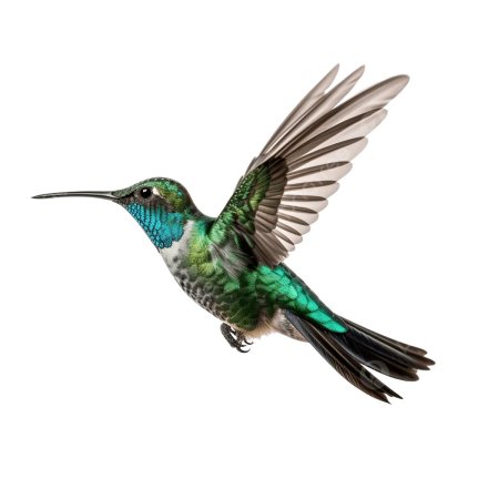 Колибри без фона