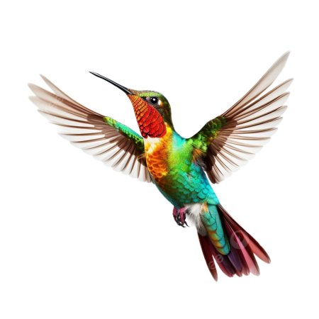 Колибри в полете