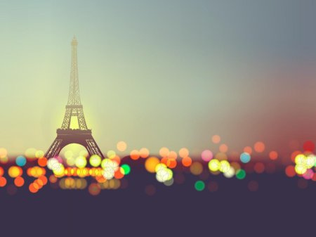 Эйфелева башня абстракция