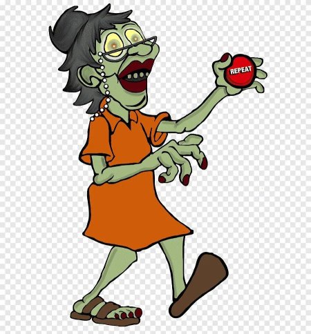 Зомби мультяшный