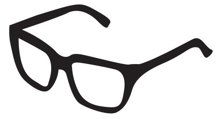 Око на белом фоне